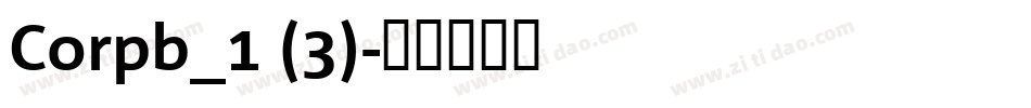 Corpb_1 (3)字体转换